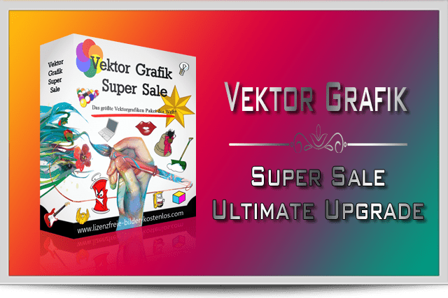 Vektor Grafik Super Sale Ultimate Upgrade