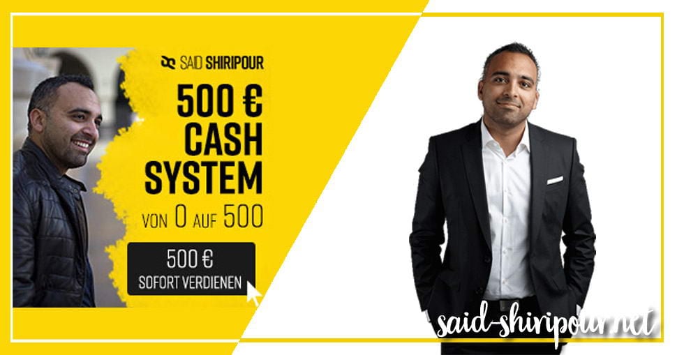 500 Euro Chashsystem
